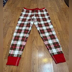 Women's Hanna Andersson Holiday Plaid  Pajama Pants